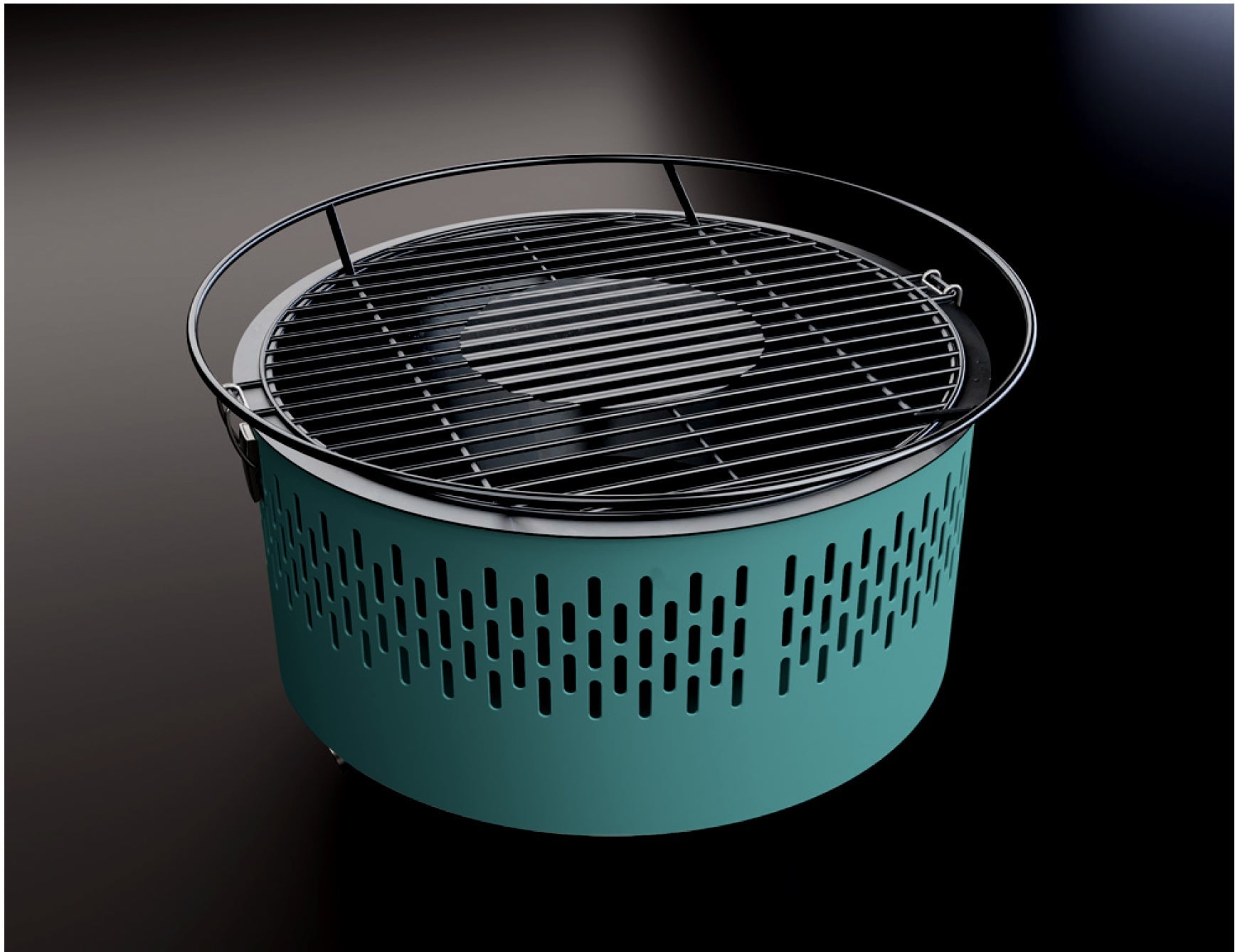 Stolní gril petrolejový s aktivním větráním