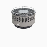 Stolní gril šedý s aktivním větráním