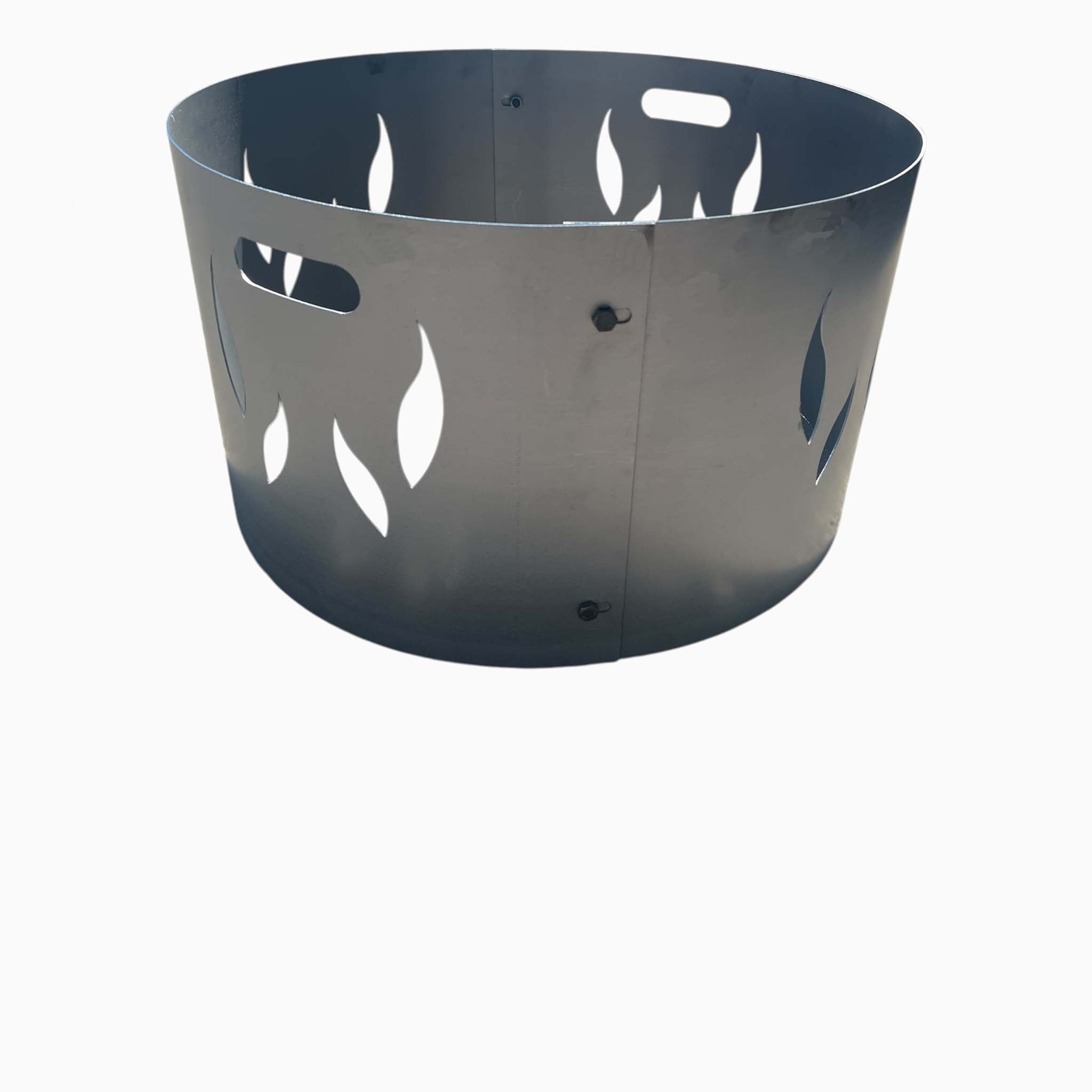 Dvoudílný kryt proti jiskrám pro ohniště o průměru 80 cm