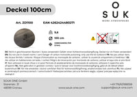 Poklop pro ohniště o průměru 100 cm