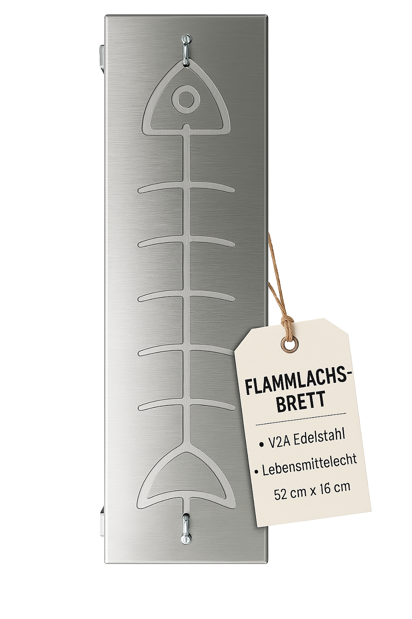 Grilovací prkénko na rybu z nerezové oceli