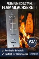 Grilovací prkénko na rybu z nerezové oceli