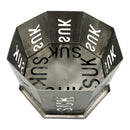 Stolní gril šedý s aktivním větráním