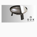 Nerezová grilovací deska pro ohniště o průměru 60 cm