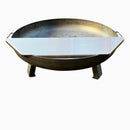 Nerezová grilovací deska pro ohniště o průměru 60 cm